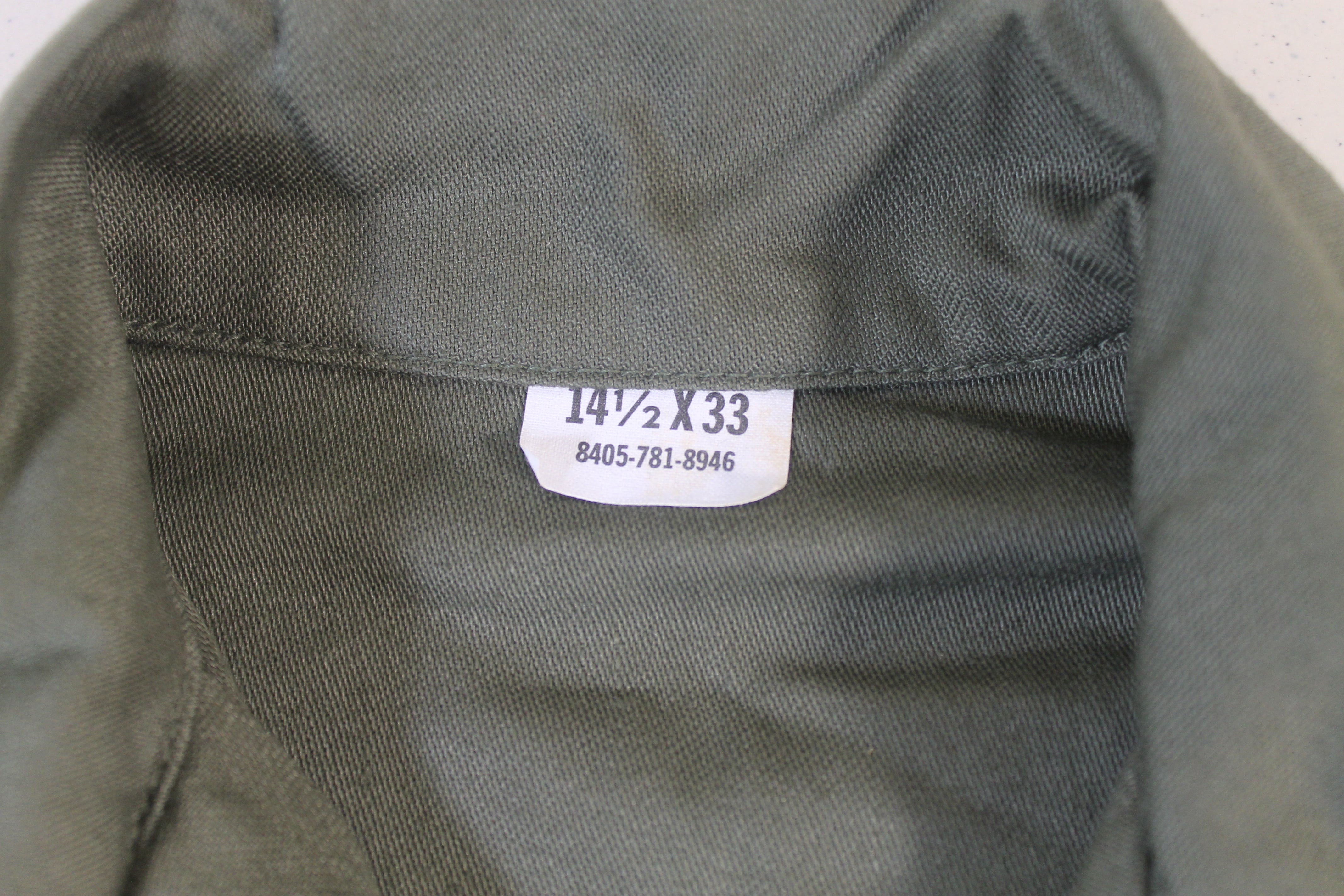 USGI OG-107 Cotton Sateen Utility Shirt