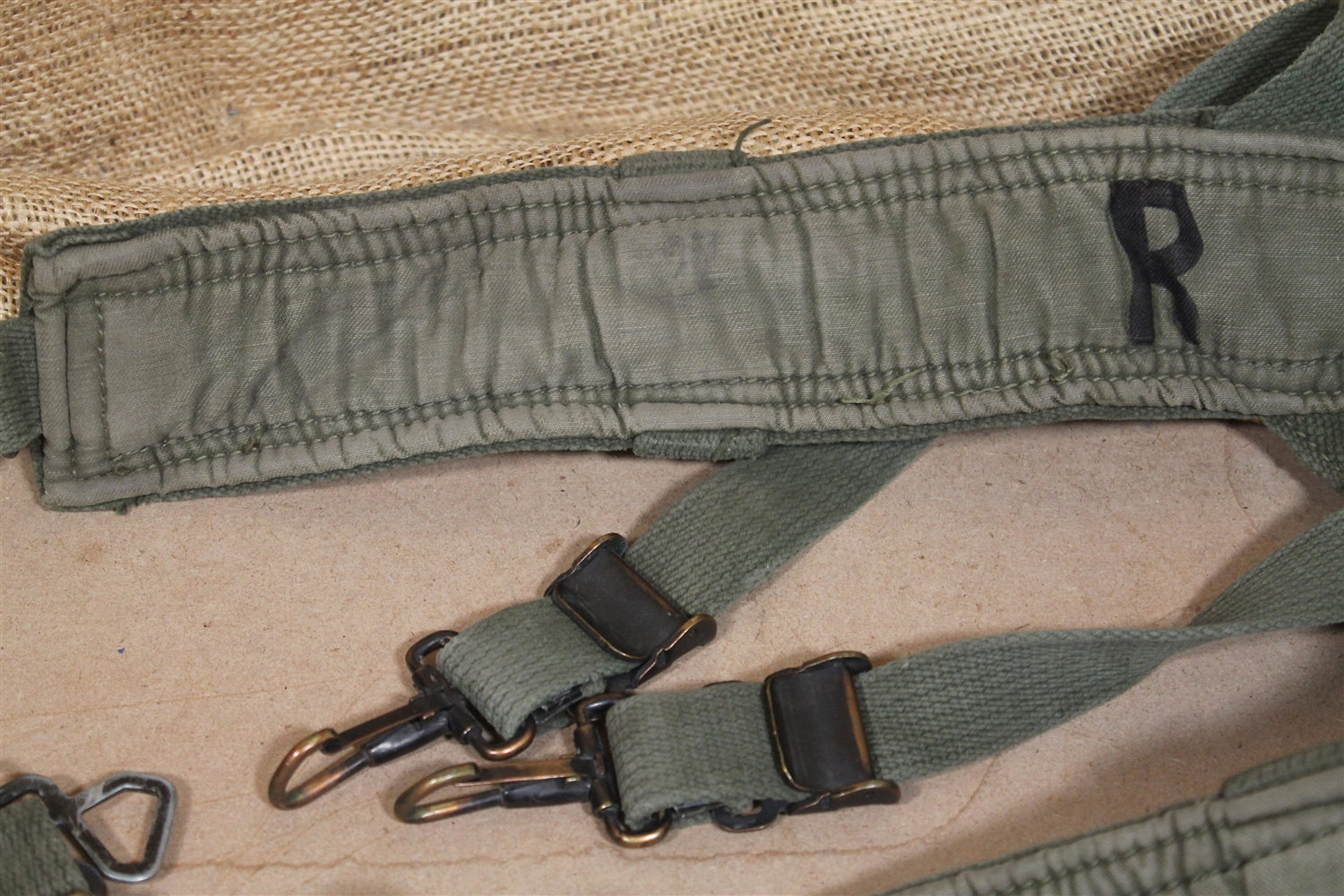 USGI M56 Suspenders, Second Pattern, Regular Length