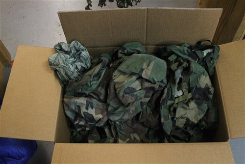 USGI PASGT Helmet Cover, Woodland, XS-S