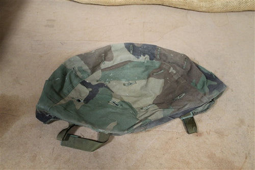 USGI PASGT Helmet Cover, Woodland, XS-S