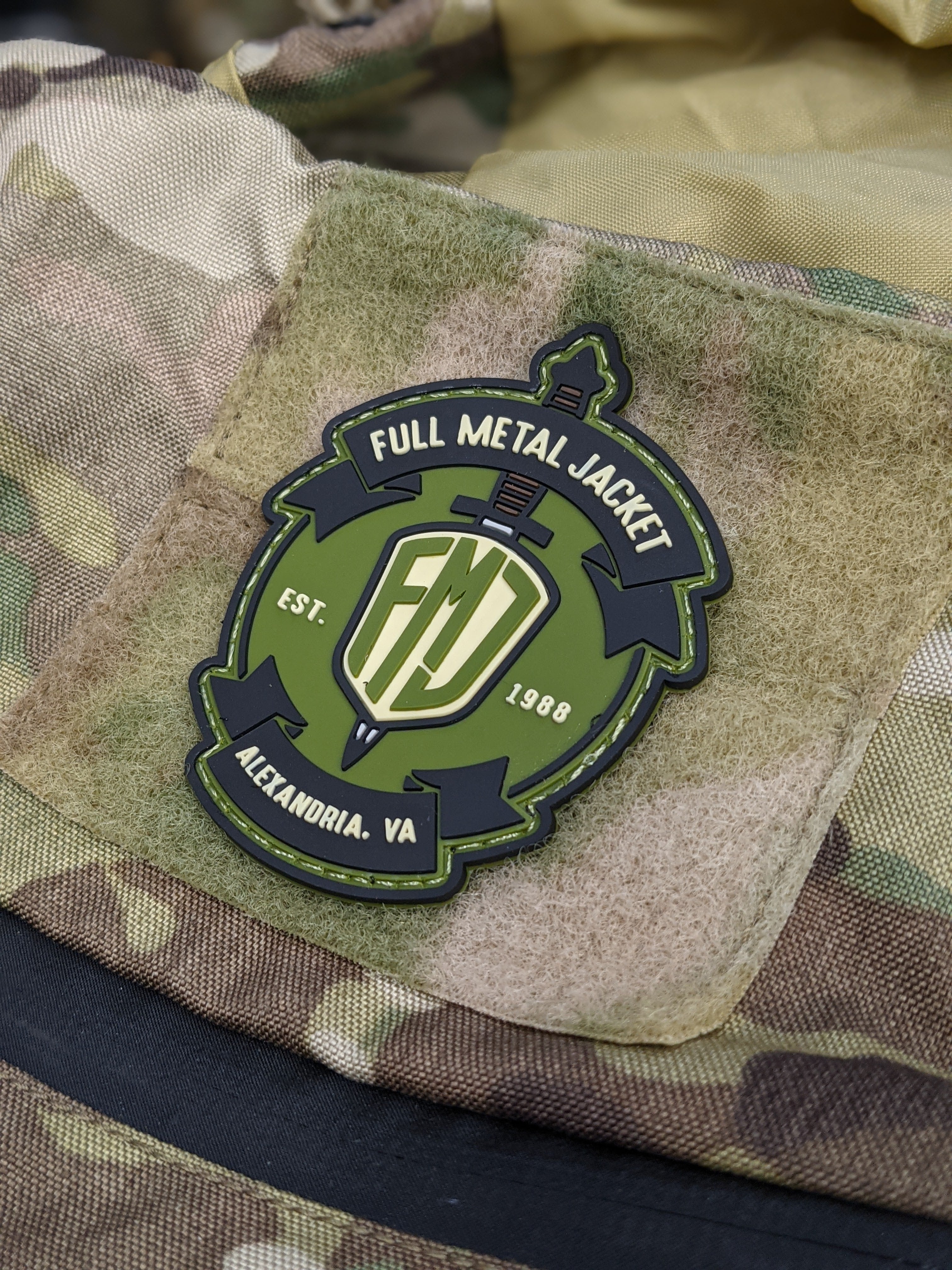 Full Metal Jacket Seal PVC Patch