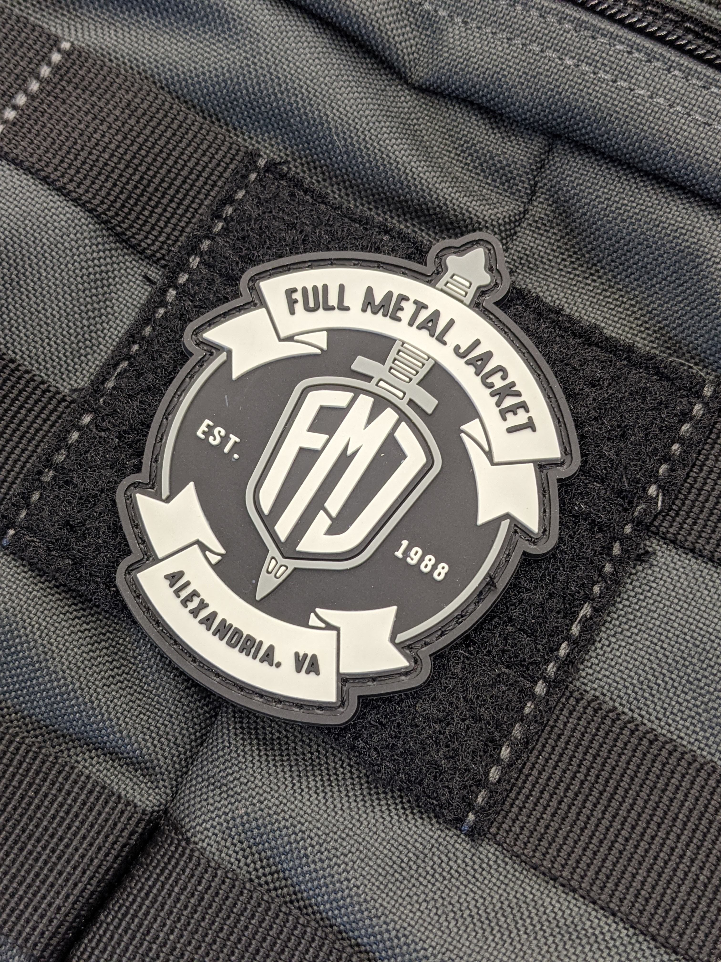 Full Metal Jacket Seal PVC Patch