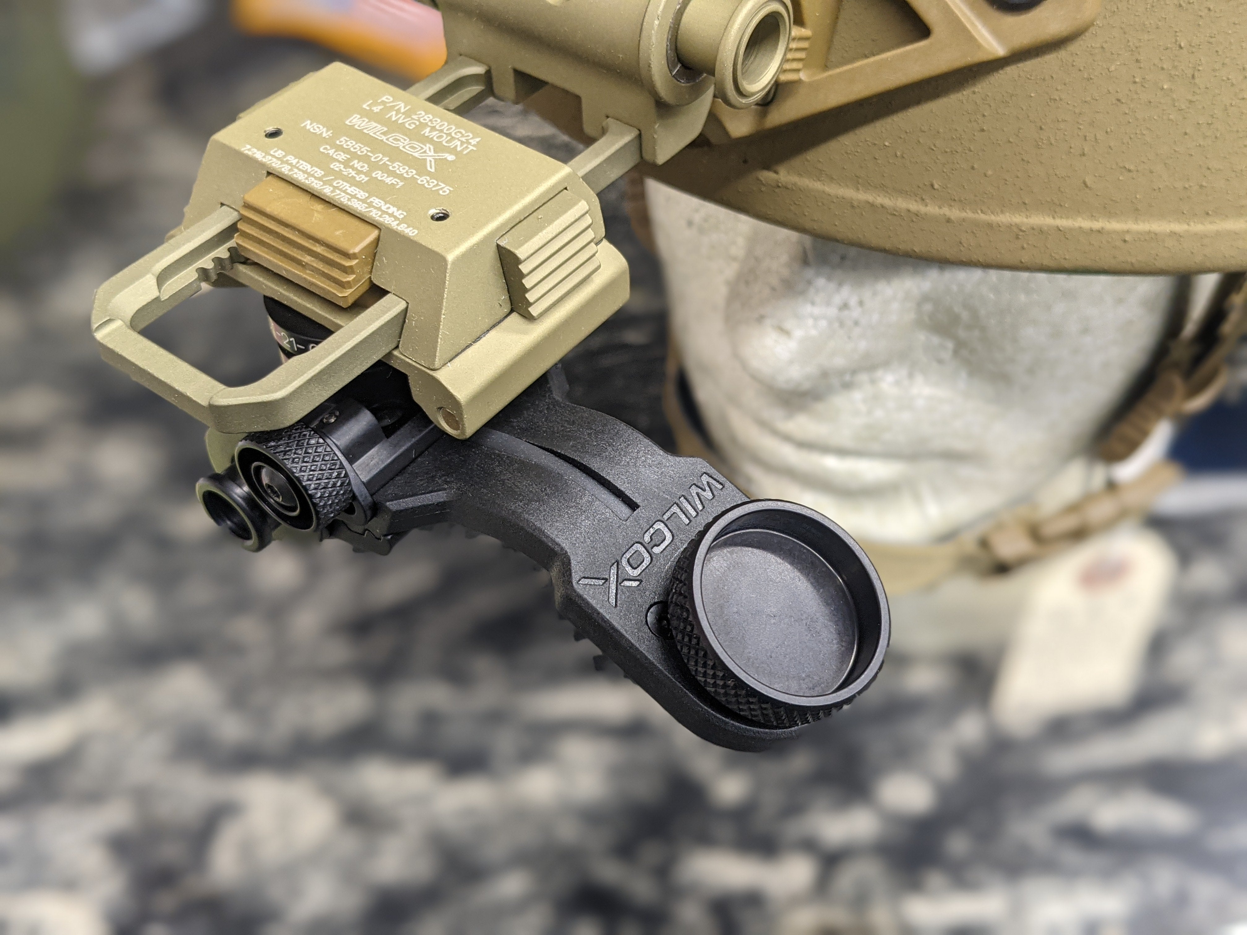 Wilcox G01 PVS14 Dovetail J Arm