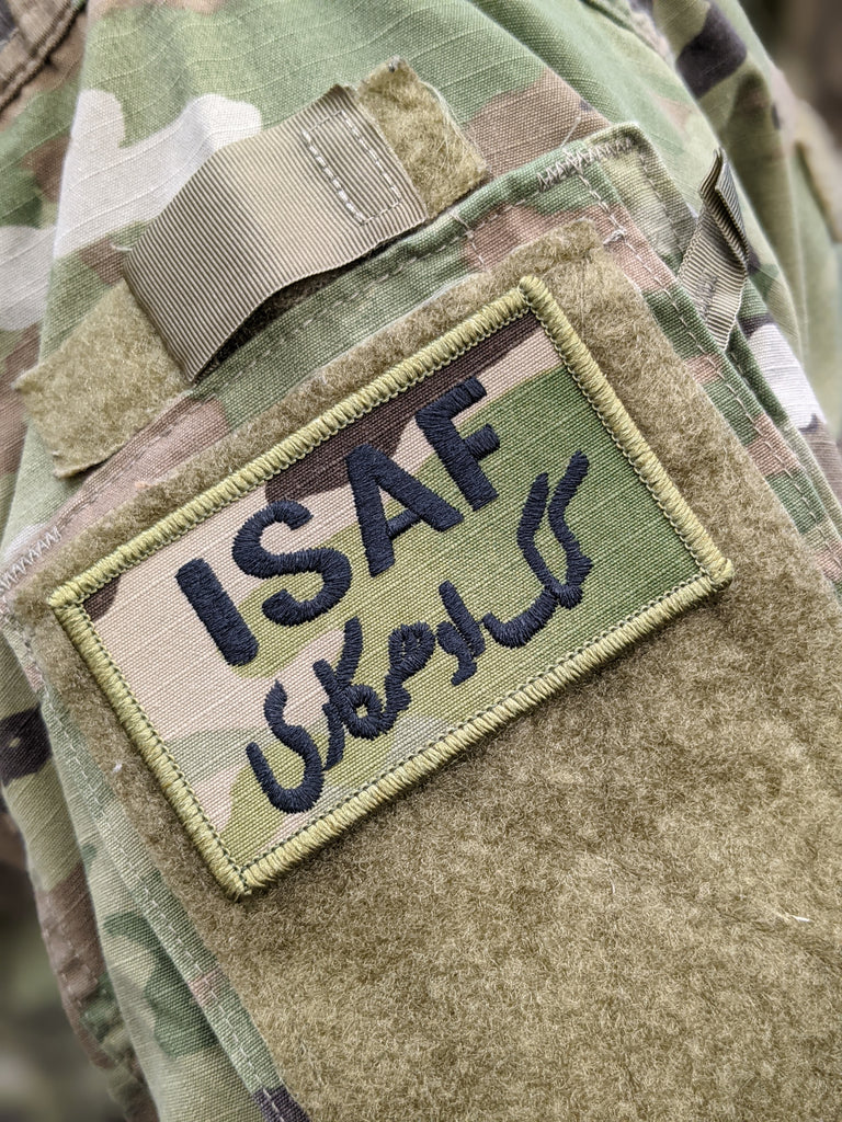 Isaf Patch On Uniform