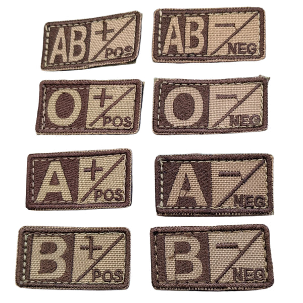 Coyote OCP Blood Type Patch