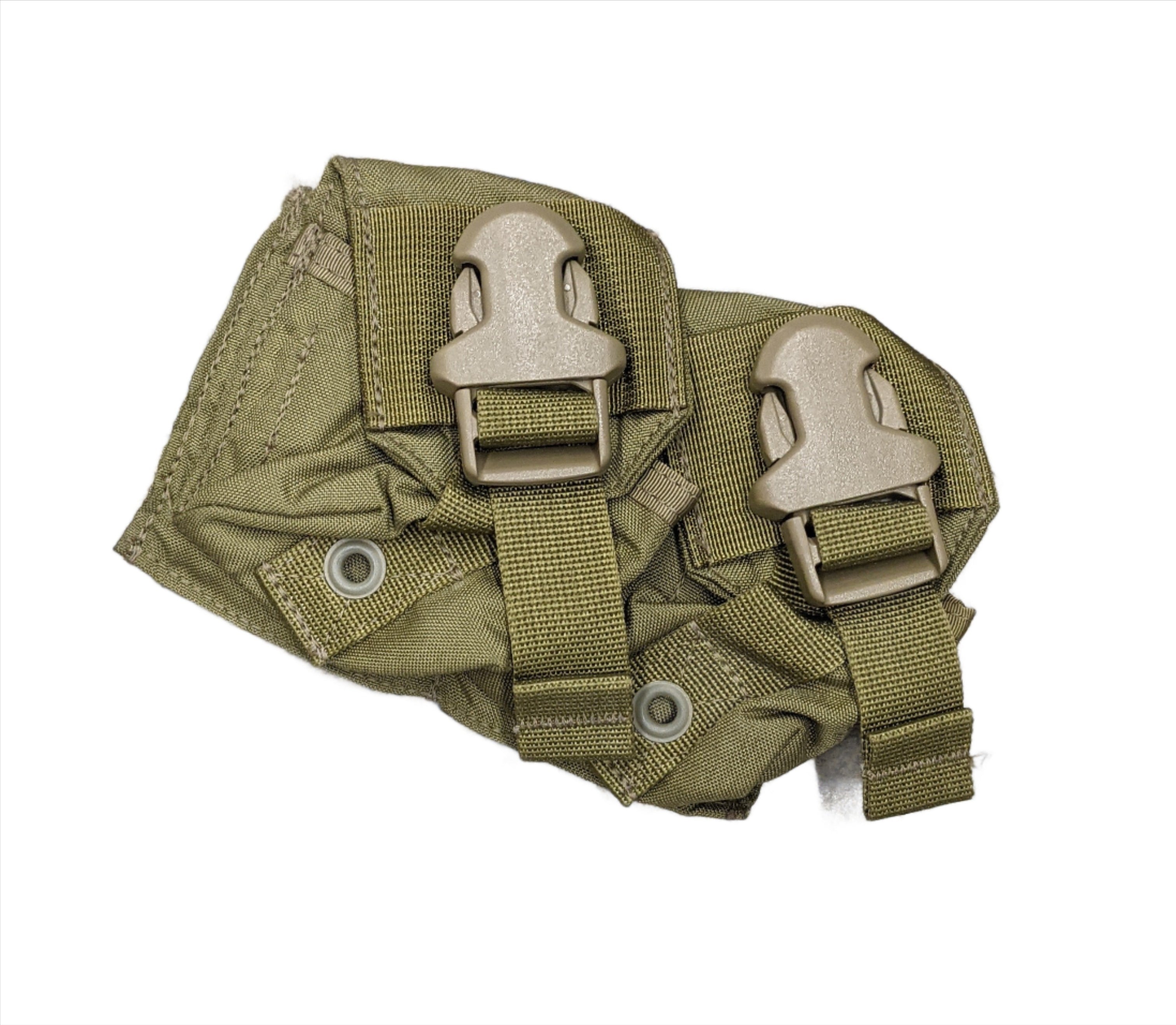 Eagle Industries Khaki Double Frag Grenade Pouch