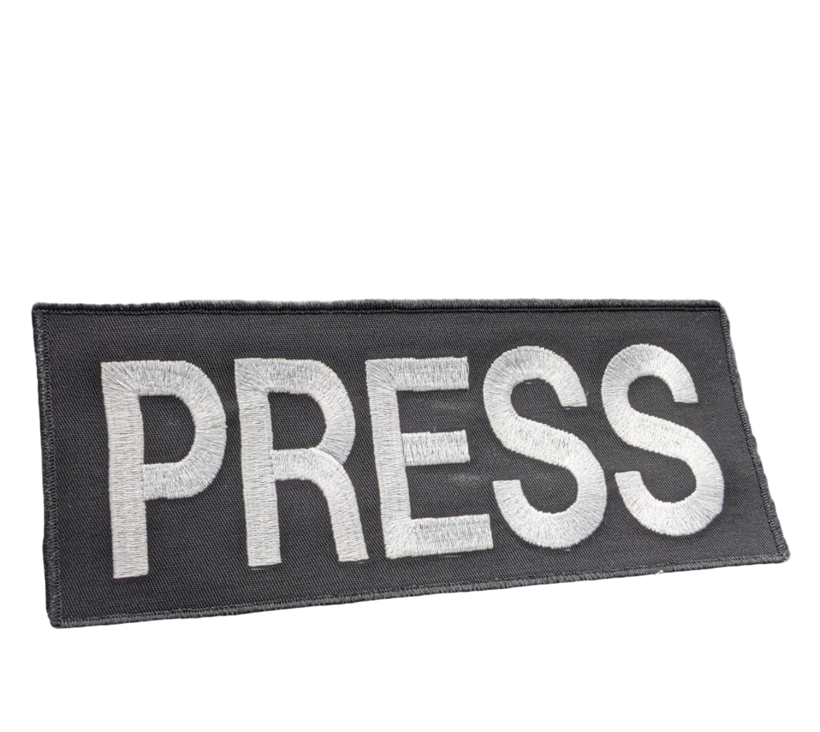 Embroidered 4"x10" Press Patch