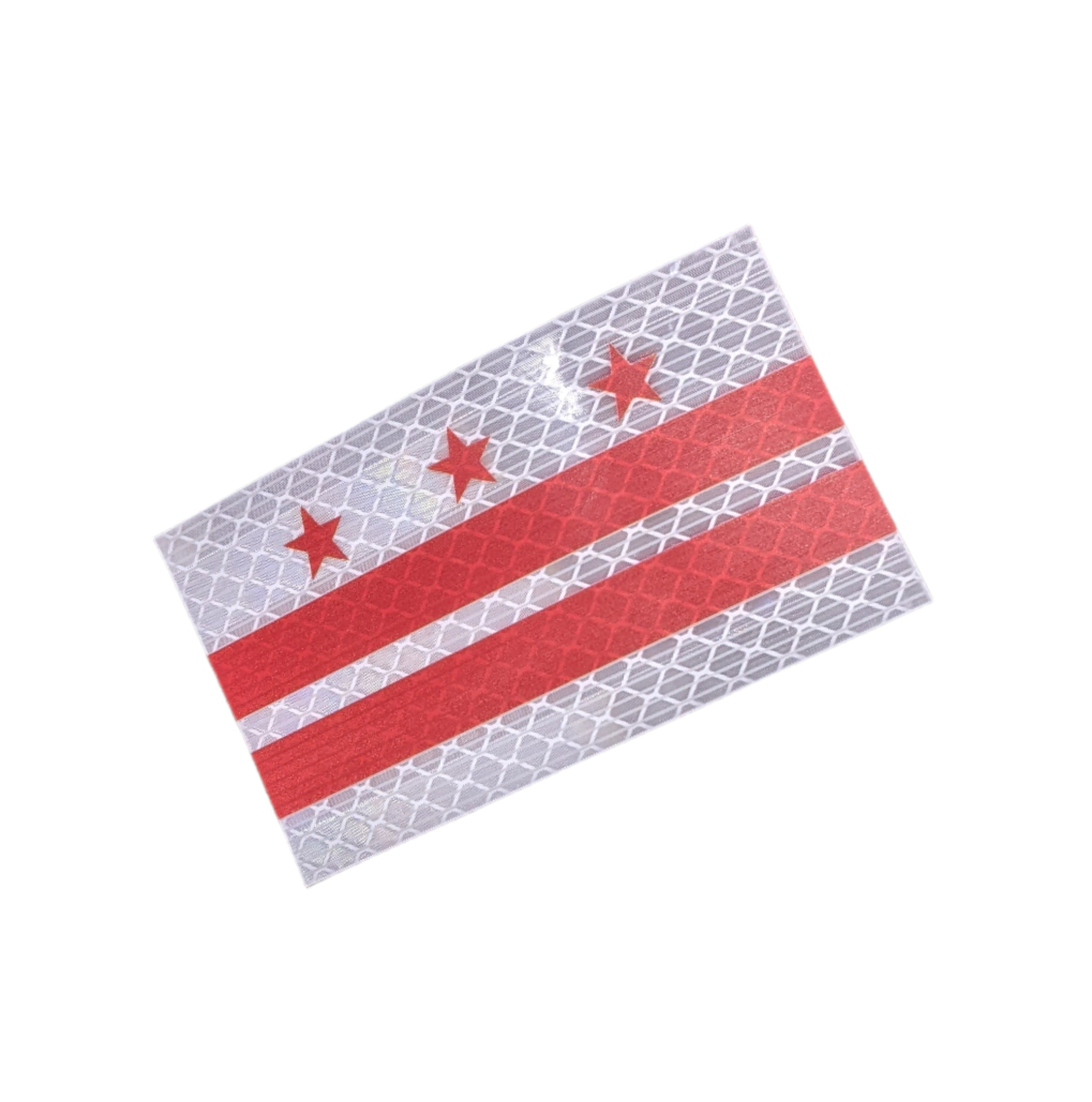 Infrared Reflective District of Columba DC Flag Patch