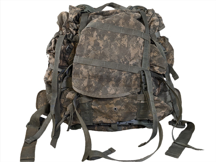 US MILITARY ACU store MOLLE II LARGE RUCKSACK FIELD PACK W FRAME & POUCHES