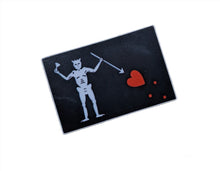 Blackbeard Flag 2"x3" Sticker