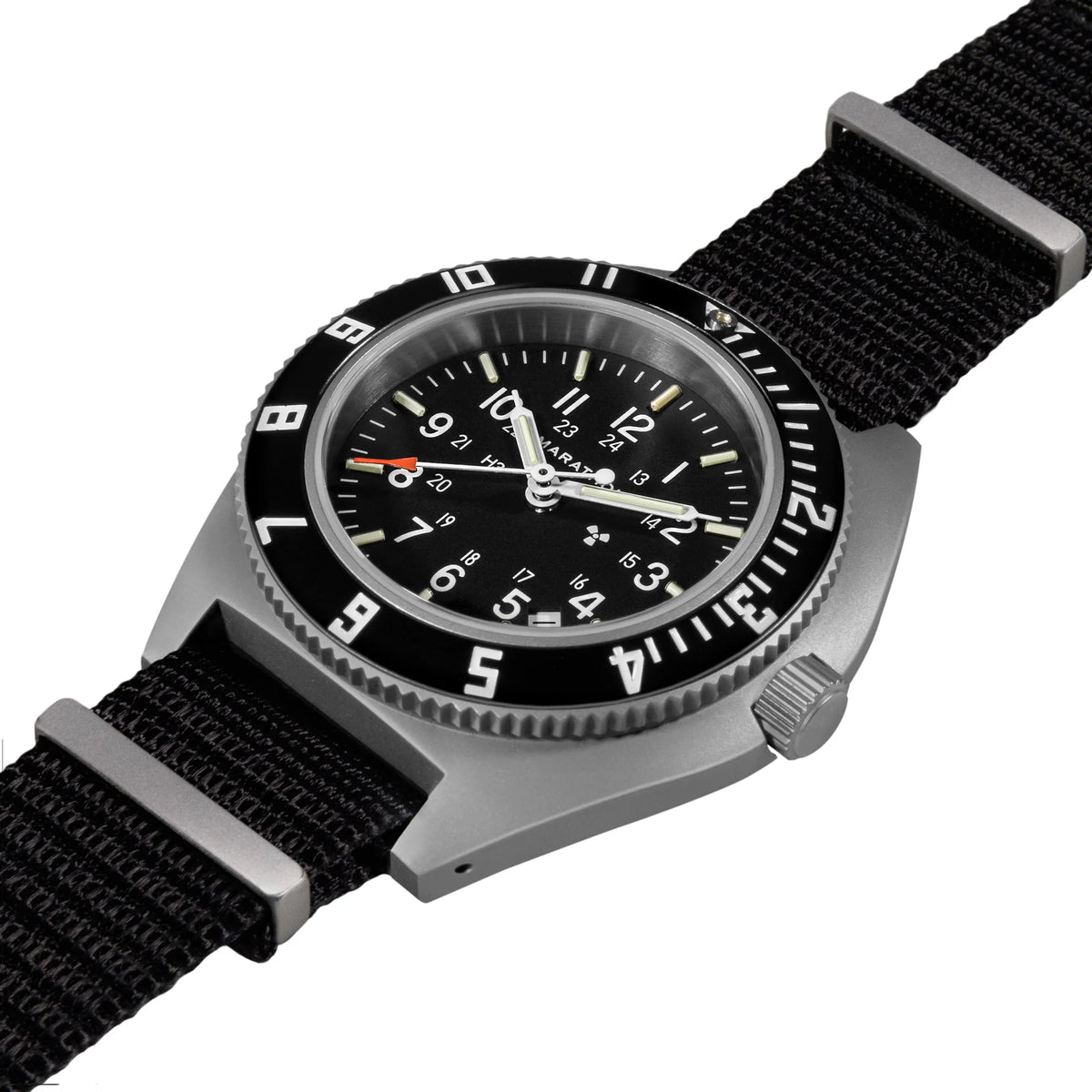 Marathon Nav Back Marathon 41MM STEEL NAVIGATOR - W/ DATE - (SSNAV-D) - ON DEFSTAN NYLON