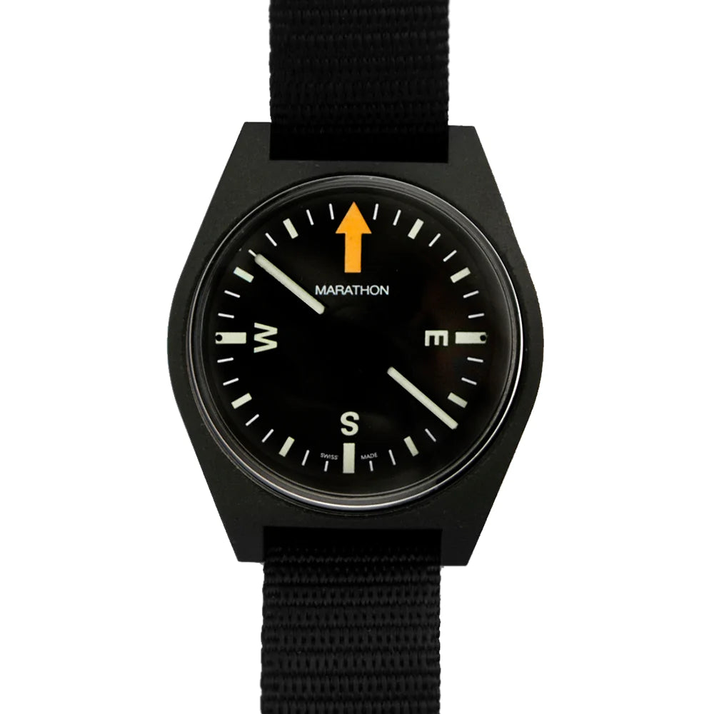 MARATHON UNMOUNTED WRIST COMPASS GLOW IN THE DARK