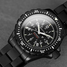 MARATHON DIVER'S ANTHRACITE AUTOMATIC GSAR - 41MM - US GOVERNMENT MARKED - WITH STEEL BRACELET